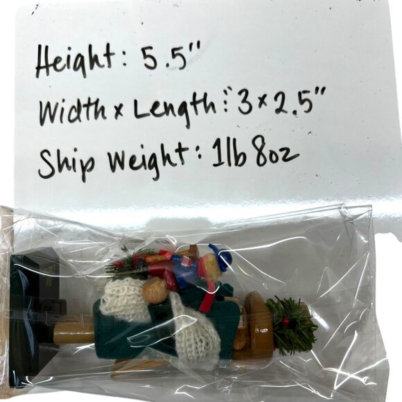 Steinbach Bob Cratchit Mini Nutcracker 1999 A Christmas Carol Signed Limited - Picture 12 of 12